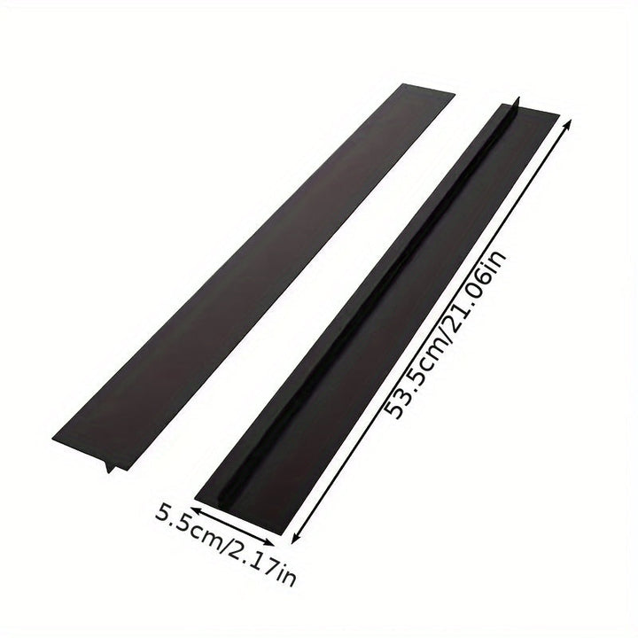 2-Pack Cubiertas de Silicona para Huecos de Estufa, 21 Pulgadas - Relleno de Sellado de Horno Impermeable para Encimeras y Estufas, Accesorios de Cocina Versátiles, No Requiere Batería