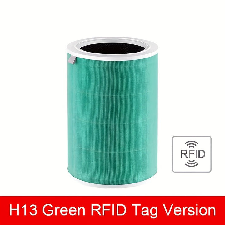 Filtro de aire de reemplazo para purificador de aire Xiaomi Mi Air Purifier 1, 2, 2S, 2C, 2H, 3, 3S, 3C, 3H - Filtro de papel HEPA de carbono, negro, blanco, verde, púrpura, purificación del aire | Estética moderna | Purificador de aire duradero