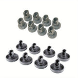 8/16 piezas de rodillos para cestas de lavavajillas, 4/8 ruedas de estantería superior y 4/8 ruedas de estantería inferior, compatibles con AEG, Favorit, Privileg, Eletrolux, Juno, Quelle, Zanussi, y repuestos para muchos más lavavajillas.