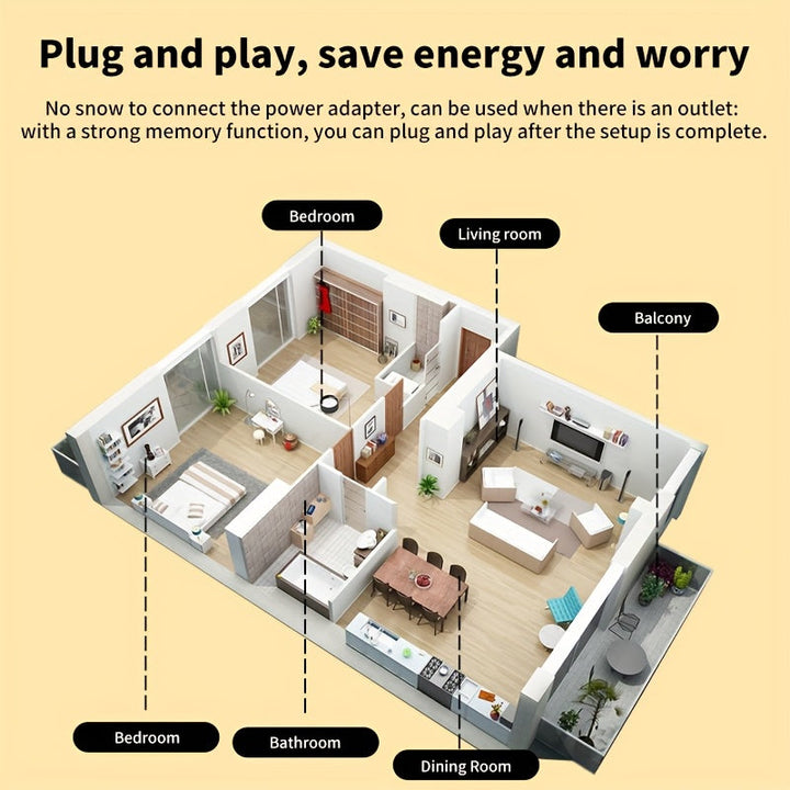 Extensor de señal WiFi potente, amplificador de cobertura, 300 Mbps, con 6 antenas receptoras de alta potencia, modo AP, compatible con puerto Ethernet