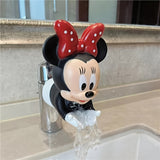 Extensor de grifo Minnie y Mickey, 1 pieza, accesorio de baño y cocina, decoración infantil, fácil de instalar sin necesidad de energía