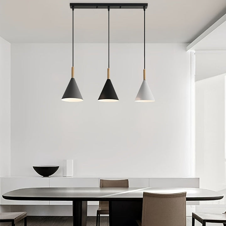 Arandela Nueva para Restaurantes con Tres Cabezas, Lámpara de Bar Moderna y Minimalista sin Bombillas