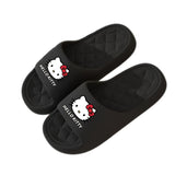 Zapatillas Sanrio con Lazo de Dibujos Animados Lindas para Parejas, Sandalias de Playa Unisex y Pantuflas para el Hogar, Cómodas y Ligueras de Material EVA para Todas las Estaciones