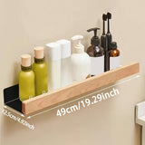 1 estante de baño para colgar en la pared, organizador para champú y gel de baño, accesorios de baño, almacenamiento y organización