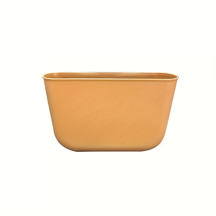 1pieza Mini Cubo de Basura para Puerta de Coche - Plástico Duradero, Diseño Ahorrador de Espacio para Acceso Fácil, Ideal para Almacenamiento y Organización de Coche, Organización de Coche | Cubo de Basura Compacto | Cubo de Plástico Duradero, Accesorios