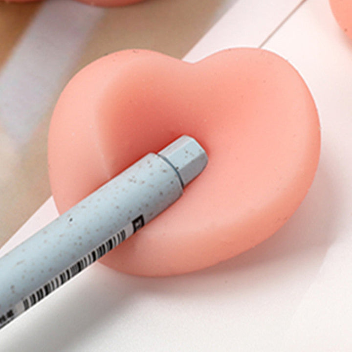 1/2/4 piezas de juguetes de alivio de presión para trasero de perro lindo - Silicona, pegatinas anticolisión para teléfonos, refrigeradores, coches y tabletas - Diseño de dibujos animados lindo, previene arañazos y colisiones