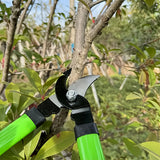 Cortacésped de jardinería de alta resistencia - Hojas de precisión SK5 para ramas de árboles frutales, aspereza de arbustos, mangos verdes y rojos, no requiere electricidad, herramienta de poda de árboles, herramienta de jardinería tradicional