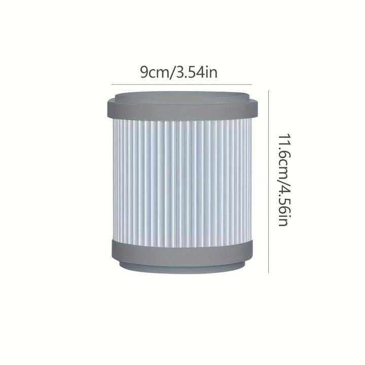 Paquete de 2 Filtros de Repuesto para Purificador de Aire EJ-JHQ01 - Plástico ABS Duradero, Eliminación Eficiente de Polvo y Alérgenos, Compatible con Purificadores de Aire EJ-JHQ01