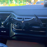 Soporte para teléfono en ventilación de auto, diseño ajustable y extensible en forma de murciélago, plástico negro de alta calidad, agarre seguro para ranuras de ventilación, accesorios para auto, accesorio para vehículo | Diseño único de murciélago | Pl