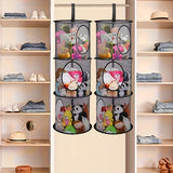 Organizador Plegable de Peluches con 43 Compartimentos - Bolsa Colgante de Malla para Habitación Infantil, Organizador Multiusos de Tela Duradera para Ropa, Guantes y Calcetines (), Diseño Compartmentalizado