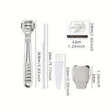 Juego de Herramientas de Pedicura de Acero Inoxidable para el Cuidado de los Pies, Limas Multifuncionales para Piel Muerta, Raspador de Callos, Profesional para Hombres y Mujeres, Lima de Pies Portátil para Piel Muerta