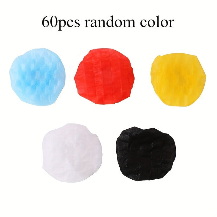 Cubierta Desechable de Banda Elástica para Micrófono - Ajuste para Micrófonos de Mano, Multicolor, Nylon, 20/60pcs