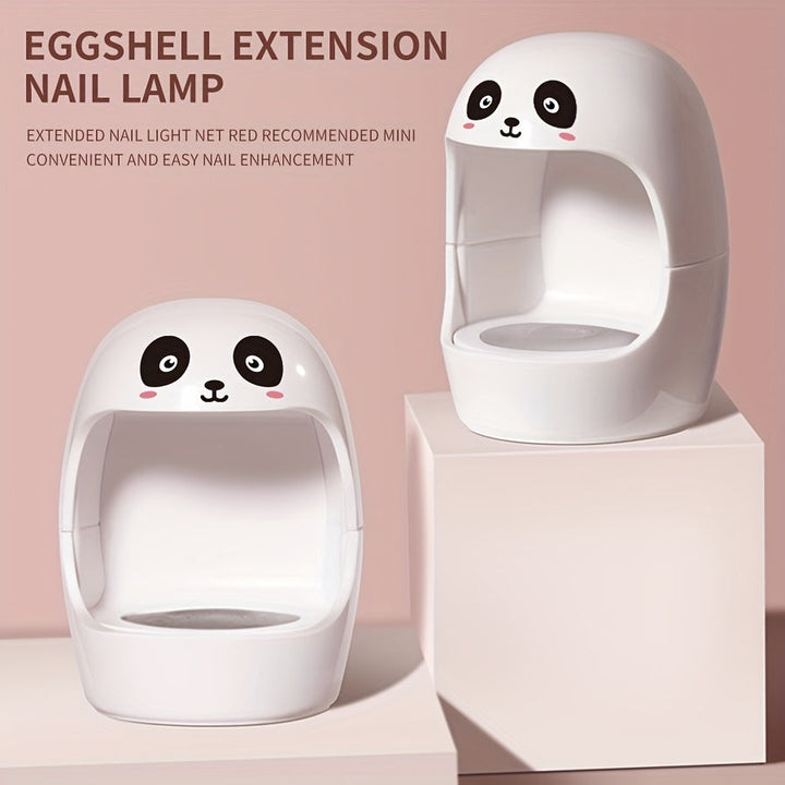 1pc Lámpara de Uñas en Forma de Q Mini, Secador LED Rápido para Gel de Uñas, Ideal para Arte de Uñas DIY en Casa