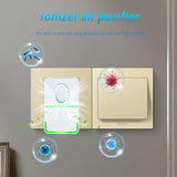 Purificador de Aire Portátil de Iones Negativos con Eliminación Automática de Olores y Humo – Funcionamiento Silencioso para un Mejor Sueño, Elimina Polvo, Polen, Pelo de Mascotas y Olores Desagradables, Diseño Seguro y Duradero para Uso en Casa u Oficin