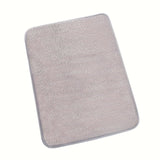 1pc Alfombrilla de secado de platos de cocina, microfibra absorbente, mantel individual antideslizante, resistente al calor, alfombrilla de drenaje, alfombrillas de secado para armarios, alfombrillas de baño
