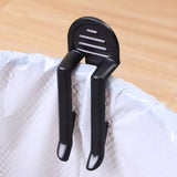 10 piezas de Clips para Bolsas de Basura de Plástico - Abrazaderas Resistentes para Cubos de Basura con Sujeción Segura para Cocina, Baño, Oficina - Evita Derrames y Desorden, Fácil de Usar, Herramienta de Prevención de Derrames | Clip Versátil | Mecanis
