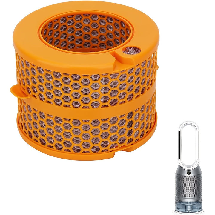 Filtro de repuesto de fibra de carbono para purificadores de aire Dyson modelos PH01, PH02, PH03, PH04 y PH3A.