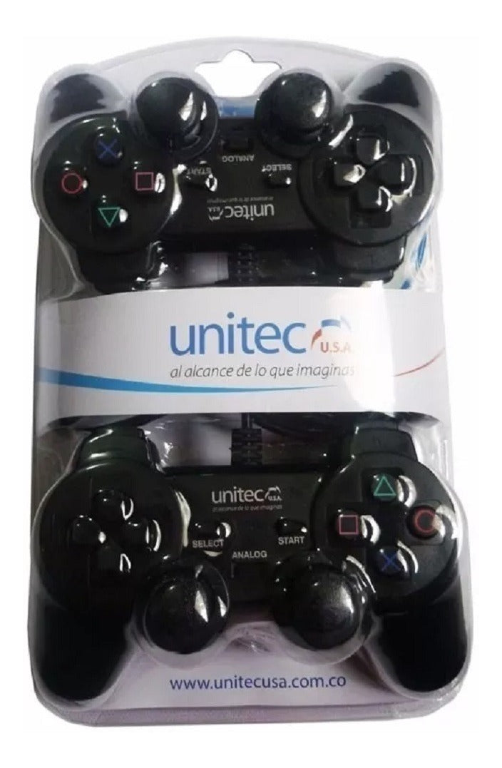 Kit Control De Juegos Gamepad Usb, 2x1 Análog Y Digital