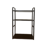 1 caja de almacenamiento para escritorio con protección lateral, estilo clásico, acabado en pintura negra, estructura de madera dura, sin necesidad de electricidad, disponible en 2 modelos para elegir, ideal para oficina, residencia y hogar