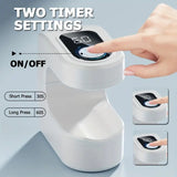 1 pieza, lámpara de uñas cuadrada para dulces - Ideal para uñas de gel, lámpara de secado portátil con doble ajuste de carga USB LED, doble uso para hogar y salón, función de doble temporización de secado rápido, herramientas de uñas modernas | Lámpara d