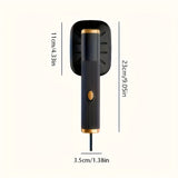 Plancha de mano portátil con USB, doble función para planchar y colgar, elimina arrugas rápidamente. Ideal para tejidos de punto, fibras sintéticas, lino, seda, negocios, viajes y uso en el hogar. Compacta y fácil de llevar, mantiene la ropa impecable y