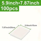 100 piezas Bolsas de Sellado al Vacío Premium - Conservación de Alimentos Hermetica, Almacenamiento y Solución de Organización para Cocina - Reutilizables, Duraderas y Libres de BPA Esenciales para el Hogar