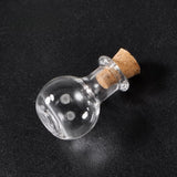 Juego de 50 Pequeños Recipientes de Vidrio con Tapones de Corcho, Ideales para Exhibiciones de Pociones en Miniatura, Perfectos como Detalles Decorativos en tu Hogar, Oficina o Escritorio