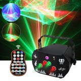 1-Pack Luces DJ con Control Remoto Alimentadas por USB - Iluminación LED RGB Cambiante para Escenarios, Fiestas, Bodas, Navidad y Diwali - Compatible con PC/Laptop (Sin Pilas Necesarias), Luces de Disco para Eventos, Decoración Vibrante, Alta Calidad, Id