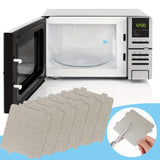 6 piezas Universales de Repuestos de Guías de Onda de Mica para Horno Microondas, Piezas de Repuesto Resistentes a Altas Temperaturas, Hojas de Aislamiento Térmico para Reparación de Microondas
