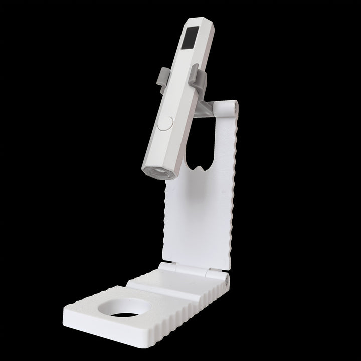 Linterna LED 2 en 1 para Uñas con Soporte - Recargable USB, Luz Portátil para Uñas y Pies, Incluye Pantalla LCD, Opciones Blanco y Rosa, Diseño Multifuncional sin Cable, Accesorios para Gel