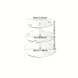 Soporte de champán de acrílico moderno y lujoso, con capacidad para martinis y margaritas, soporte de copas de cóctel, estante de bebidas escalonado multifuncional, adecuado para bodas, bares y reuniones de fiesta.