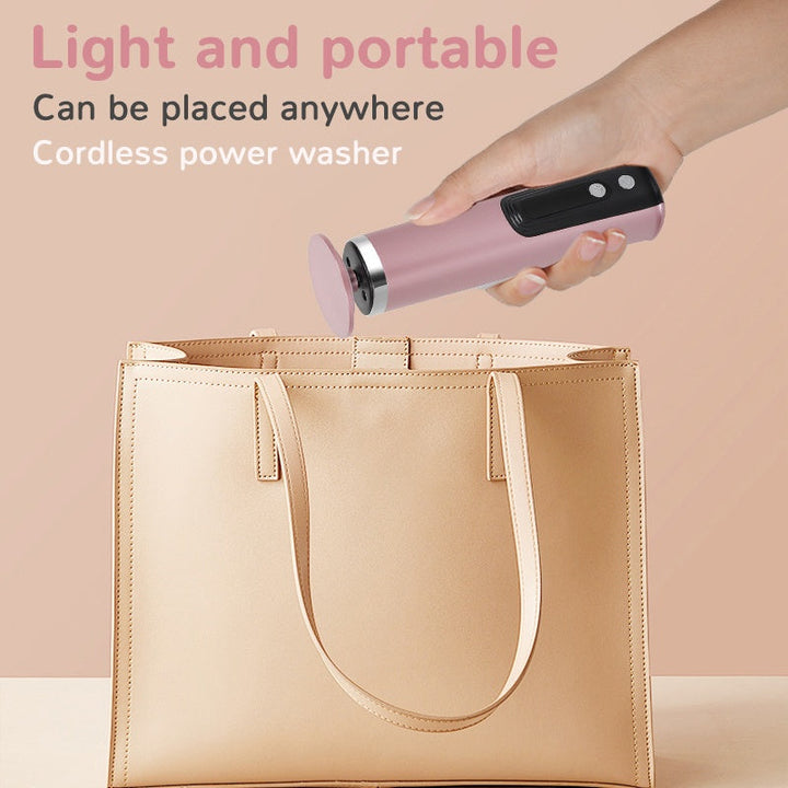 [Pulidor eléctrico 2 en 1] Herramienta multifuncional para cuidado de pies Cloud Prime, pulidor eléctrico 2 en 1 para pies y uñas + 30 discos de pulido rosados