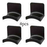 Soporte para auriculares de 4 piezas montado en la pared sin perforaciones, soporte para mesa, soporte para cabeza, gancho para colgar, estante para auriculares de esports