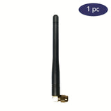 1/2/5pcs ETMY Antena Wi-Fi Externa Negra para Tarjetas de Internet - Conector SMA-M, Banda de 2.4GHz, Longitud de 11cm, Compatible con TP-Link AX200NGW, 8265AC, 7265AC, 9560AC, M.2 NGFF - Ideal para Router, Adaptador USB, Cámaras de Seguridad y Monitores