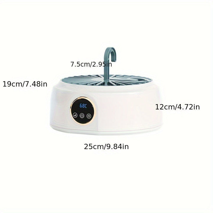 Secadora de ropa portátil para el hogar, secado rápido con aire cálido automático, secadora de ropa pequeña para colgar en residencias universitarias