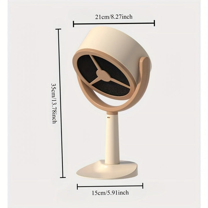 Mini Purificador de Aire Portátil con 2 Filtros Reemplazables, Ventilador para Fumar de Escritorio con Capucha para Hogar, Oficina, Cocina, Instalación Sin Necesidad de Enchufe y Ahorro de Energía de Bajo Ruido