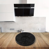 1-Pack Filtro de Carbón Activado URTUE para Campana Extractora - 44.45x44.45x3.81 cm, Control de Olores y Grasa, Instalación Fácil, Reemplazo Duradero para Ventilador de Cocina ()