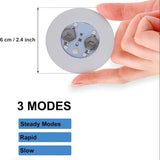 12/24pcs, Posavasos de Plástico Luminosos, Accesorios de Luz LED Disco, Portavasos para Ambiente de Bar, Decoraciones para Fiestas de San Valentín o Pascua