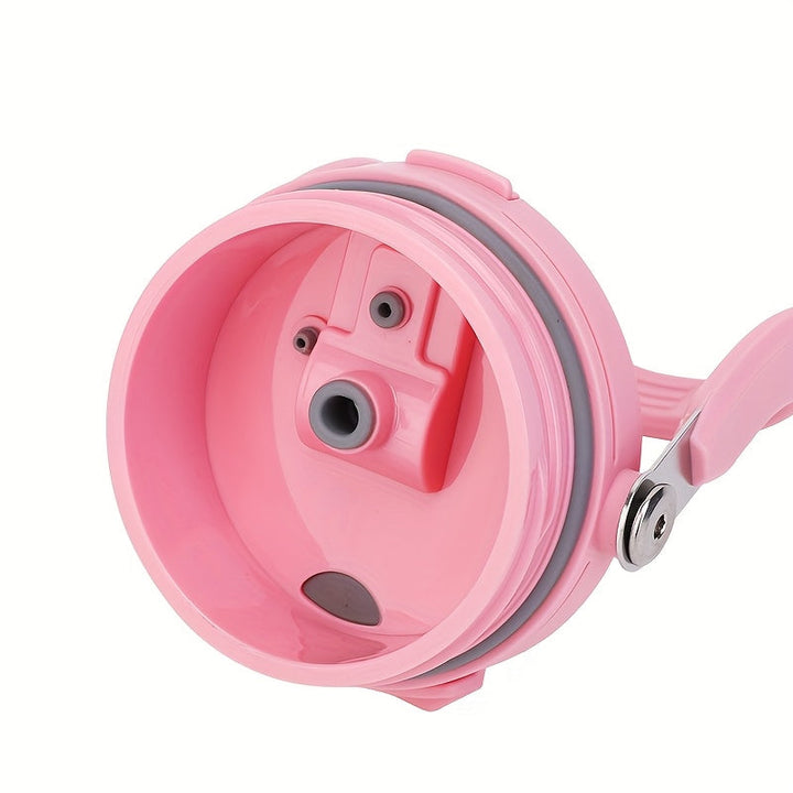 Vaso Térmico de Acero Inoxidable de 30 oz con Doble Pared - Retención de Frío por 24 Horas, Diseño con Popote, Ideal para Oficina, Gimnasio y Viajes