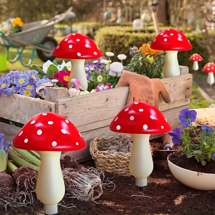 8/12pcs Luces Solares de Hongos para Estacas, Luces Solares de Hongos para Jardín Exterior, 8 Modos de Iluminación Luces Solares de Hongos, Adecuadas para Jardín, Patio, Camino de Césped, Boda, Decoración de Fiesta de Navidad