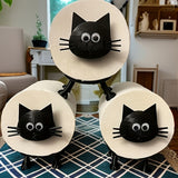 1pc Soporte de Papel Higiénico 3D Impreso en Forma de Gato Divertido y Tierno, Estante para Baño con Diseño Humorístico de Oveja Negra - Decoración Adorable para el Hogar, Añade un Toque Juguetón a tu Espacio - Regalo Ideal para Fiestas