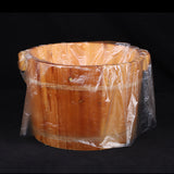 100/20 Bolsas Desechables Estériles Transparentes para Baño de Pies - Forros para Pedicura y Spa en Madera, Sin Necesidad de Electricidad, Cuidado Higiénico de Uñas y Tratamientos Caseros, Material Flexible