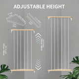 Estante de almacenamiento de madera, Hamaca, Estante de animal de peluche de madera, Sala de juegos, Centro de cuidado diurno, Estante de almacenamiento de juguetes, Adecuado para el almacenamiento de animales de peluche