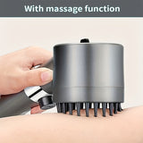 Juego de 4 Cabezales de Ducha de Alta Presión con 5 Cartuchos Filtrantes, Cabezal de Ducha con Filtro Extraíble y Ahorro de Agua, Cabezal de Ducha Portátil con Presión Alta