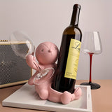 Estantería de Vino Chic Rabbit - Decoración Elegante para el Hogar en Sala de Estar, Cocina y Comedor - Regalo Perfecto para Inauguración de Casa