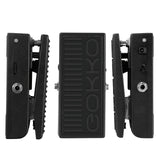 GOKKO GK-64 Mini Wah Pedal - Un pequeño pedal de Wah y volumen con conmutación de verdadero bypass, luces LED dobles y una construcción robusta.