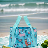 Baño portátil plegable para pies - Material de PVC, ideal para viajes, camping, spa de pies al aire libre y uso multiusos, no necesita energía, baño de pies | Cubo plegable | Baño de pies duradero