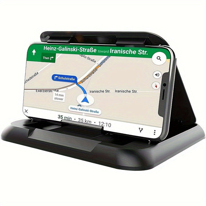 Soporte de Silicona para Teléfono Móvil en Coche, Panel Central de Control Adhesivo Absorbente Antideslizante, Sombra Universal para Asiento de Navegación AR