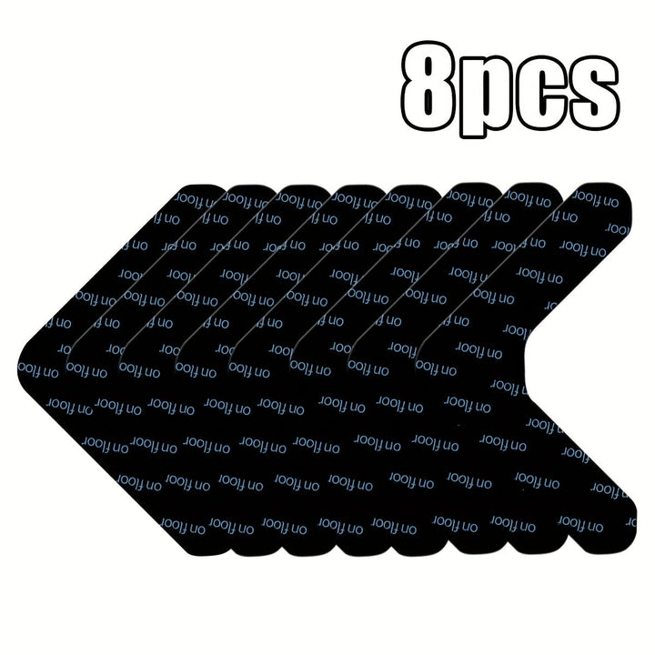 Sujetadores de alfombra con súper adherencia, cinta antideslizante para alfombras que evita que se enrollen, mantiene tu alfombra en su lugar y aplana las esquinas, lavable y removible de doble cara, sujetador de esquinas para evitar que se enrollen