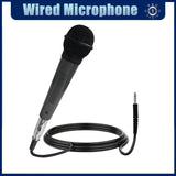 Micrófono con Cable Portátil para Karaoke, Canto e Instrumentos - Micrófono Dinámico Profesional de Alta Calidad y Uso Multifuncional